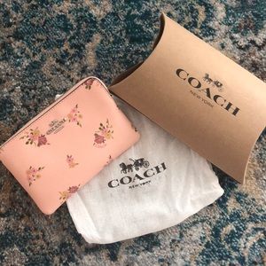Coach Clutch- pale pink. NWT